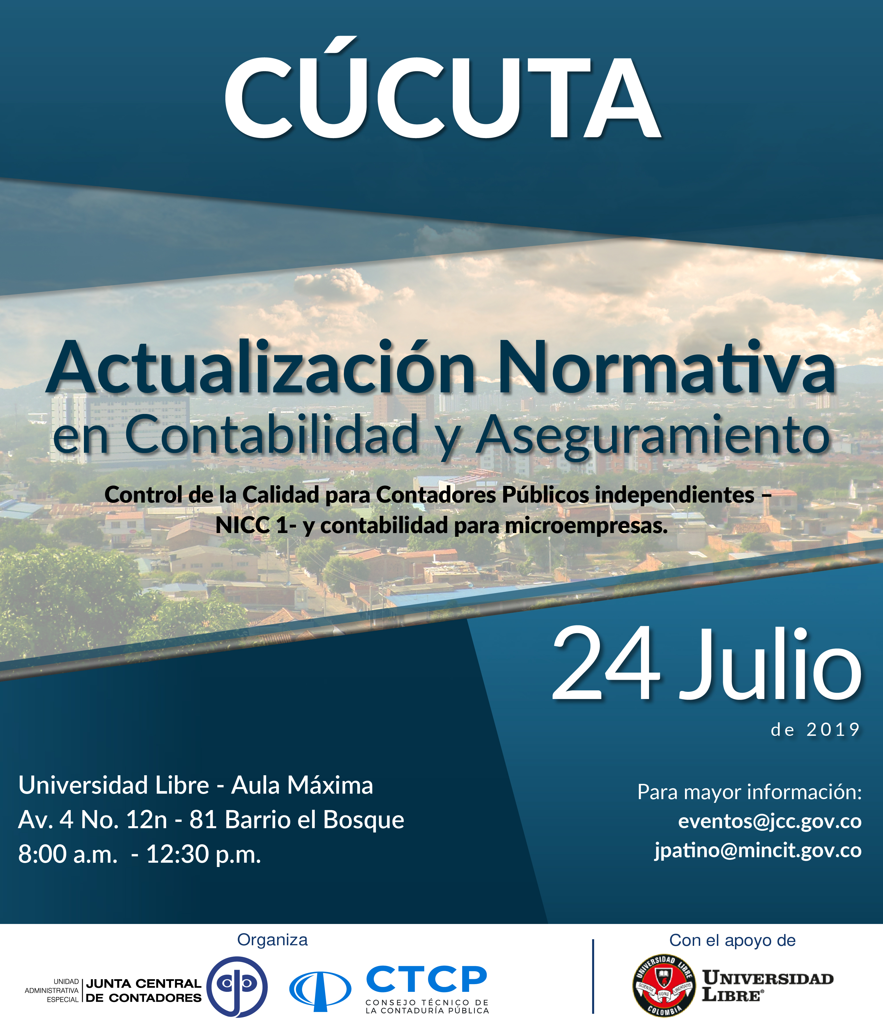 evento Actualización Normativa en Contabilidad y Aseguramiento