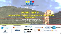 evento Panel NIIF 9: Aplicación, futuro y su aporte a la gestión del riesgo - cerrado