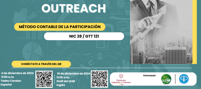 Noticia Outreach sobre el método contable de la participación (NIC 28)