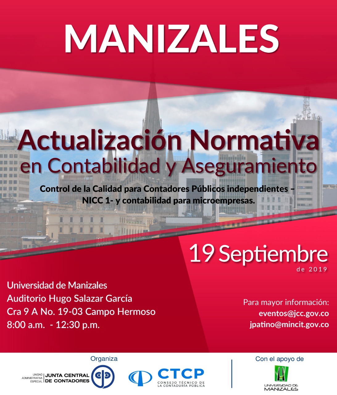 evento Actualización Normativa en Contabilidad y Aseguramiento