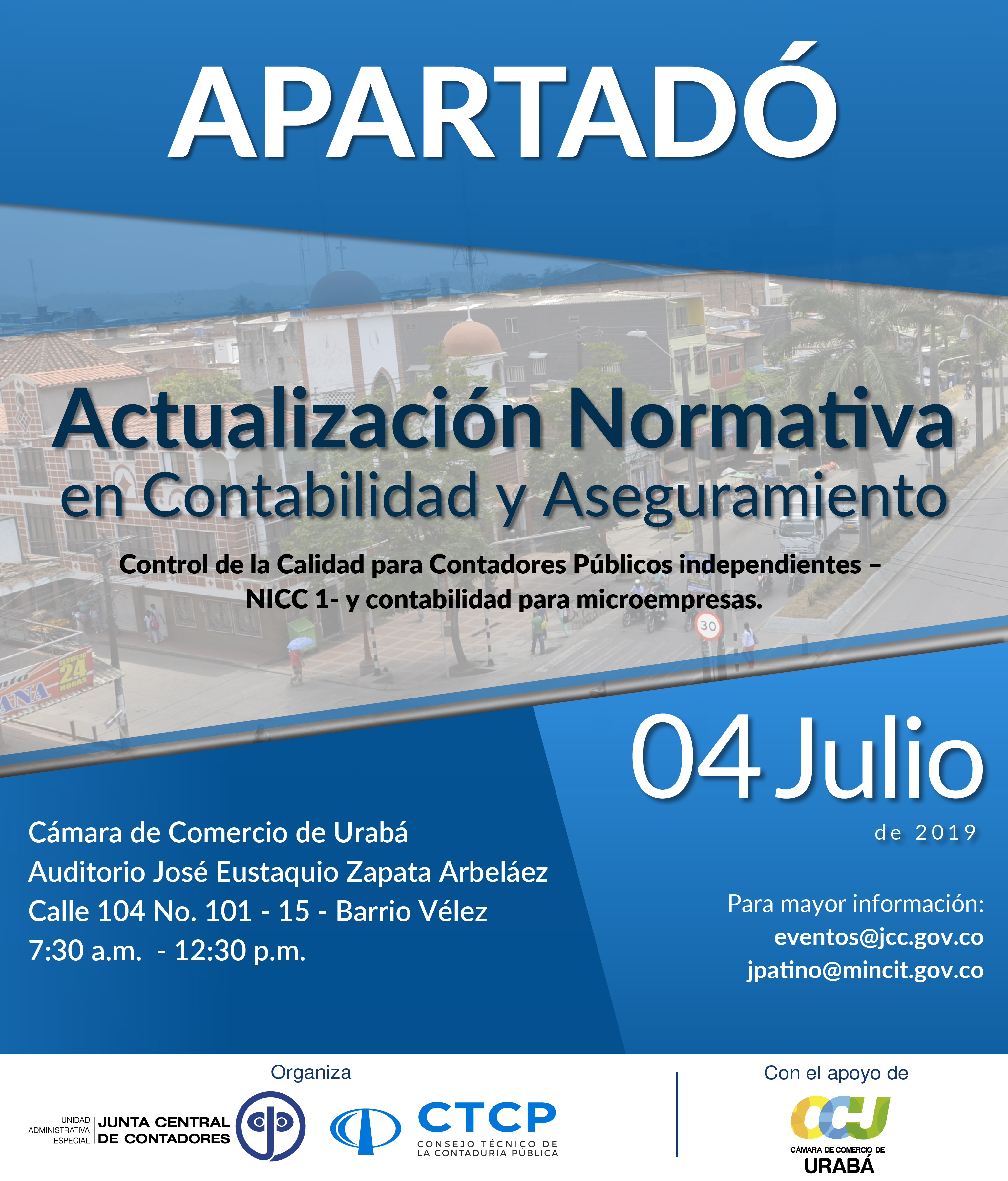 evento Actualización Normativa en Contabilidad y Aseguramiento