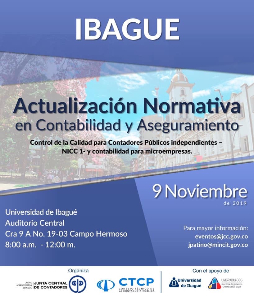 evento Actualización Normativa en Contabilidad y Aseguramiento