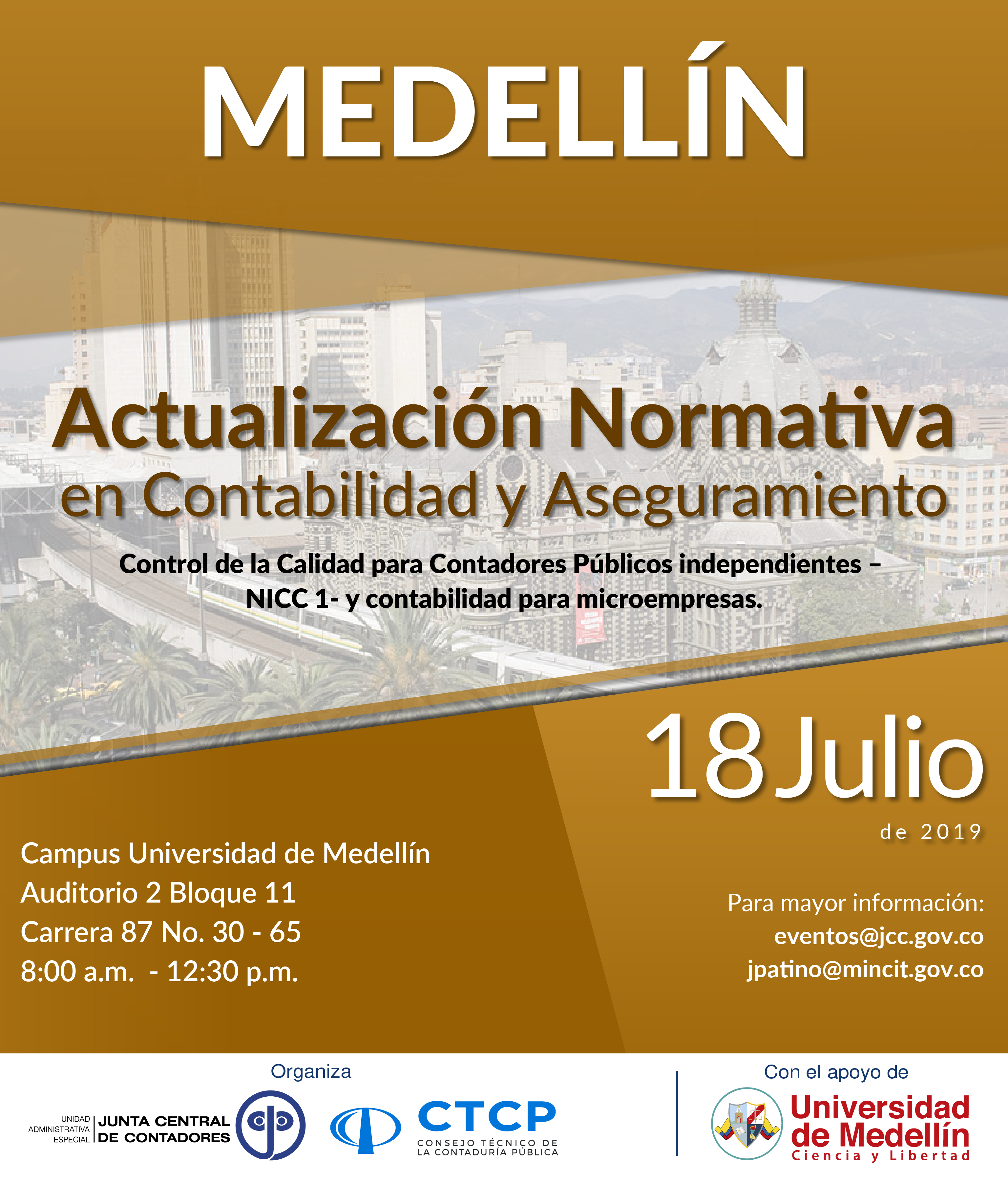 evento Actualización Normativa en Contabilidad y Aseguramiento