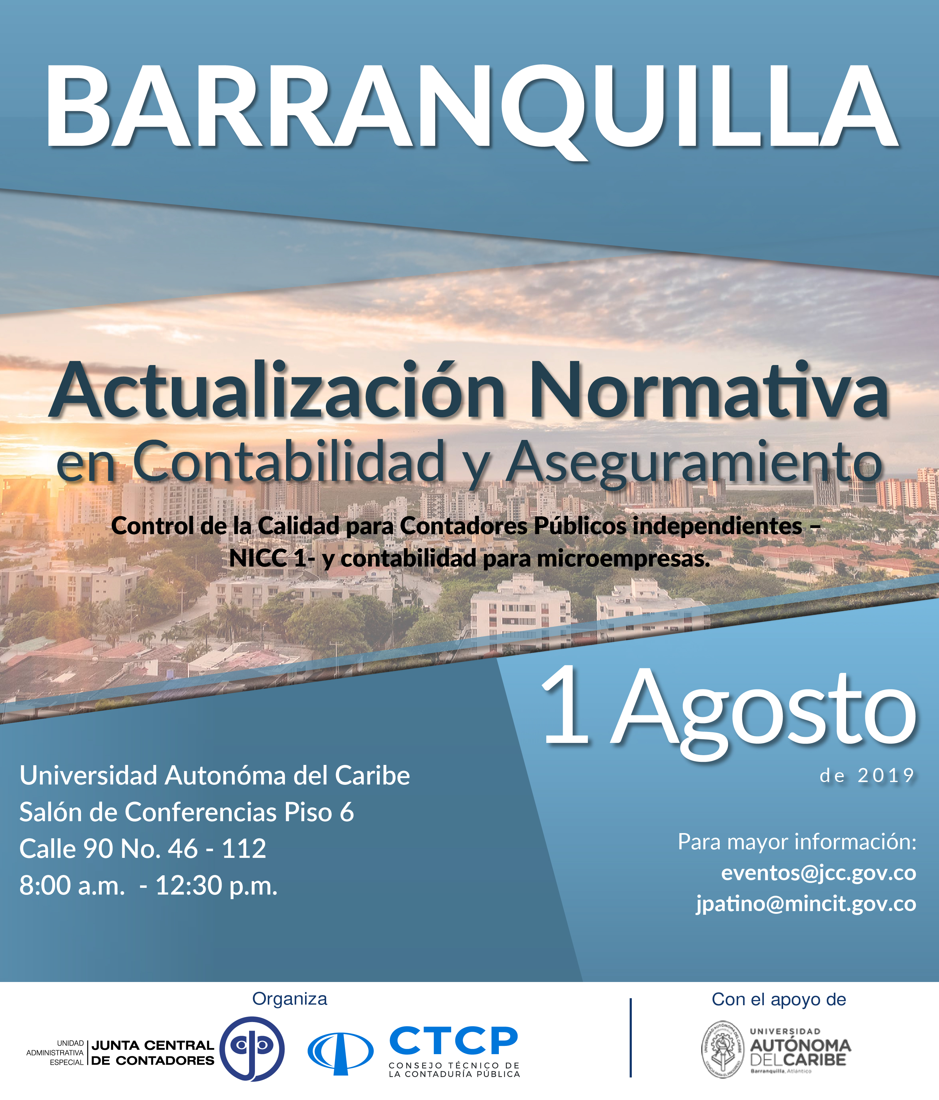 evento Actualización Normativa en Contabilidad y Aseguramiento