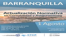 evento Actualización Normativa en Contabilidad y Aseguramiento - cerrado