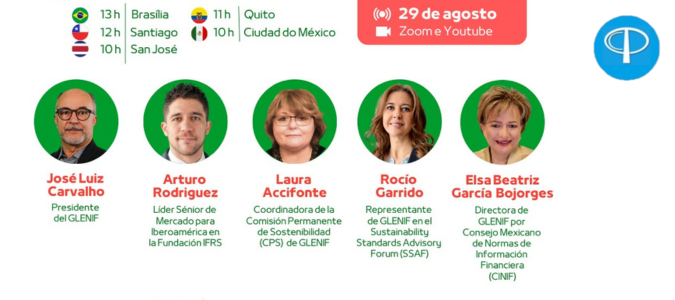 Noticia Sostenibilidad: Glenif celebrará evento virtual sobre los impactos de las NIIF (S1 y S2) en América Latina