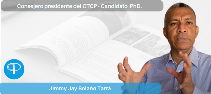 Noticia Presidente del CTCP logró la publicación de su primer artículo de carácter científico en desarrollo de sus estudios doctorales 