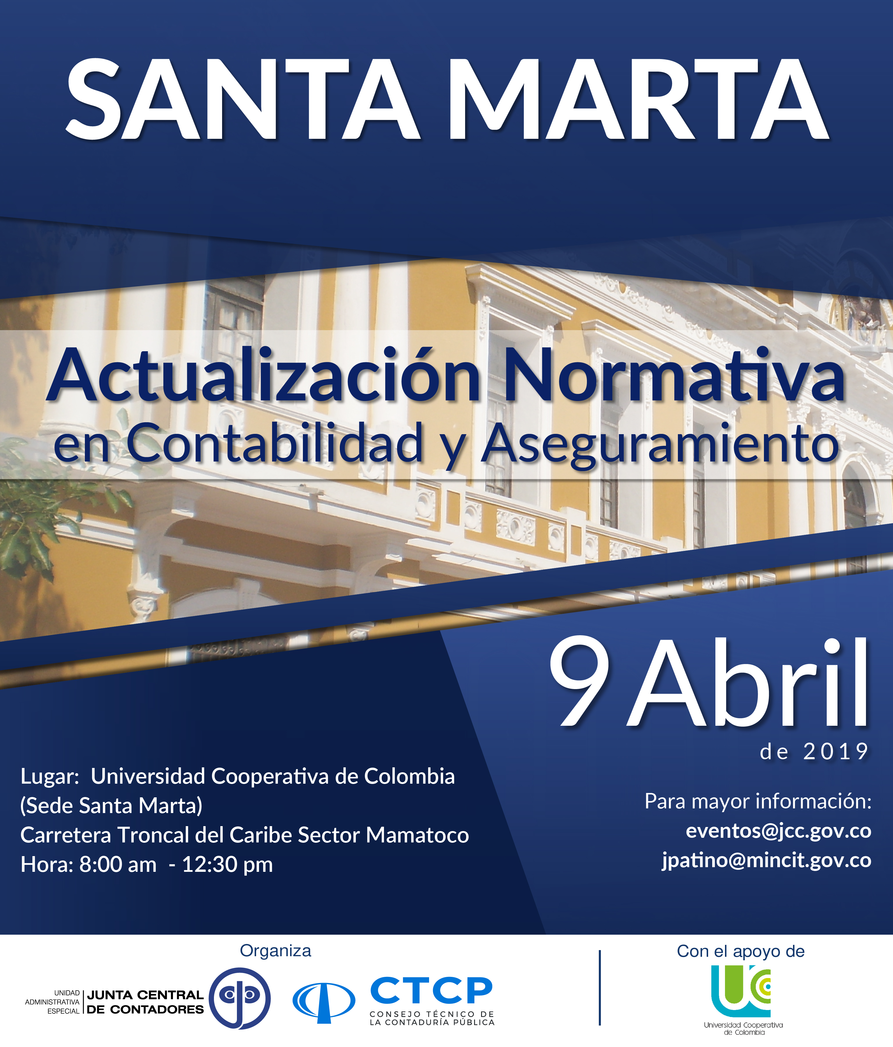 evento Actualización Normativa en Contabilidad y Aseguramiento