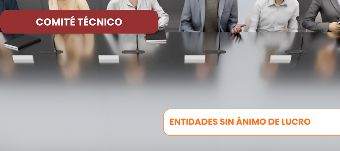 Imagen principal de la noticia Se celebró la primera sesión del Comité Técnico de las Entidades Sin Ánimo de Lucro