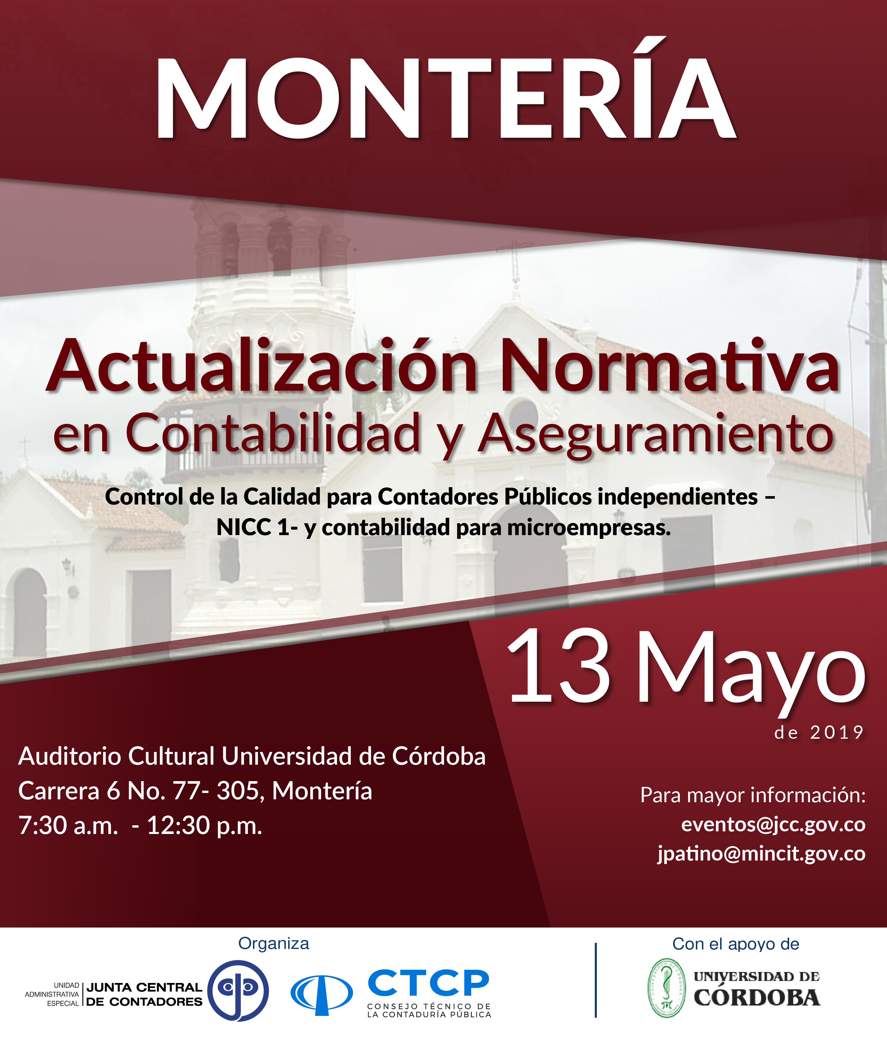 evento Actualización Normativa en Contabilidad y Aseguramiento