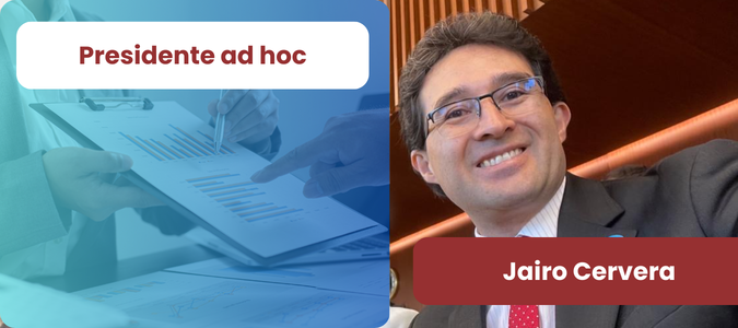 Imagen principal de la noticia Consejero Jairo Cervera ejercerá las funciones como presidente ad hoc